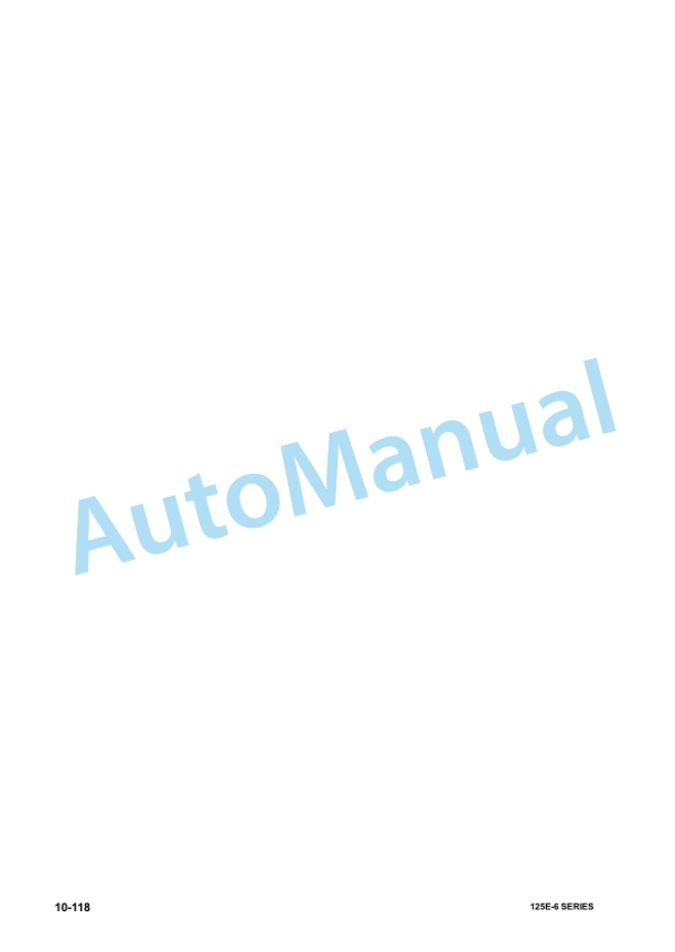 Komatsu 125E-6 Series Engine Shop Manual SEN05624-05 4 Komatsu 125E-6 Series Engine Shop Manual SEN05624-05 - Image 4