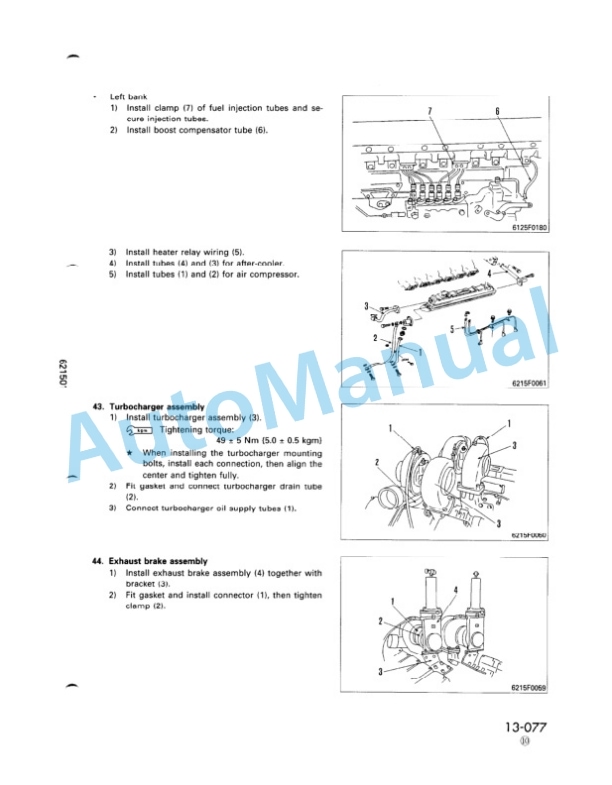 Komatsu 12V140-1 Series Diesel Engine Shop Manual SEBM028315 5 Komatsu 12V140-1 Series Diesel Engine Shop Manual SEBM028315 - Image 5