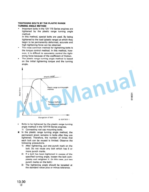 Komatsu 12V170-1 Diesel Engine Shop Manual SEBE61800104 4 Komatsu 12V170-1 Diesel Engine Shop Manual SEBE61800104 - Image 4