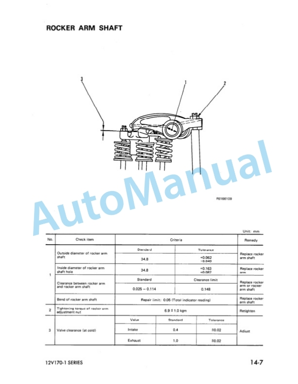 Komatsu 12V170-1 Diesel Engine Shop Manual SEBE61800104 5 Komatsu 12V170-1 Diesel Engine Shop Manual SEBE61800104 - Image 5