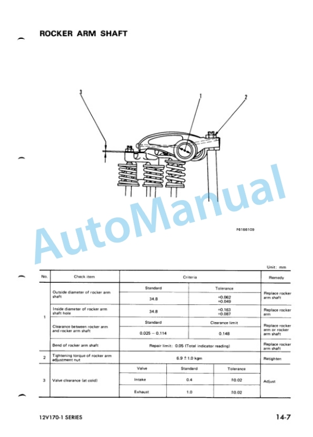 Komatsu 12V170-1 Series Diesel Engine Shop Manual SEBE61800105 5 Komatsu 12V170-1 Series Diesel Engine Shop Manual SEBE61800105 - Image 5