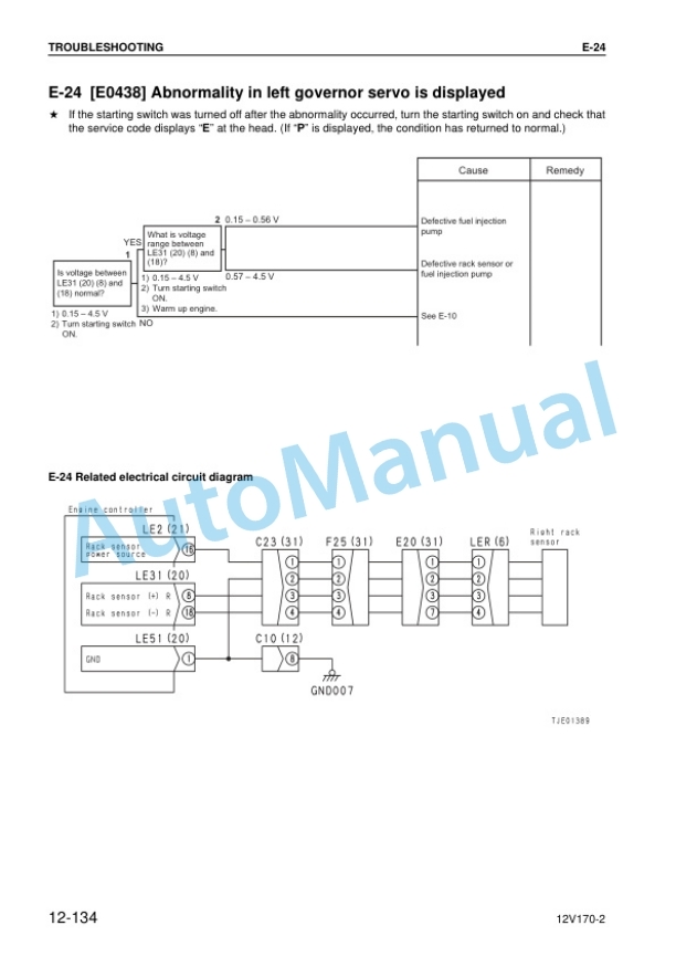Komatsu 12V170-2 Series Diesel Engine Shop Manual SEBM036601 3 Komatsu 12V170-2 Series Diesel Engine Shop Manual SEBM036601 - Image 3