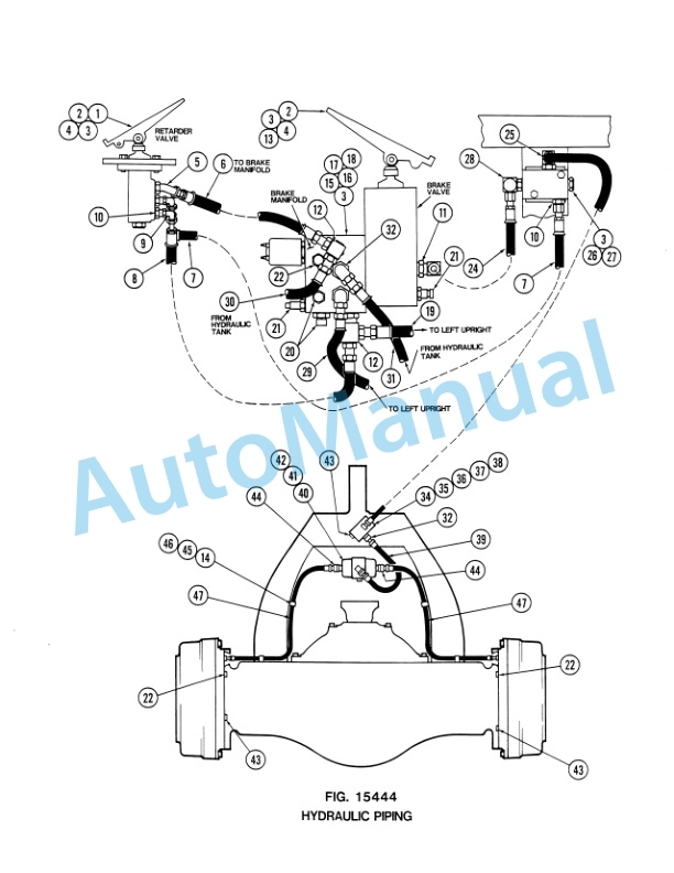 Komatsu 140M Dump Truck Parts Manual DH616 4 Komatsu 140M Dump Truck Parts Manual DH616-4
