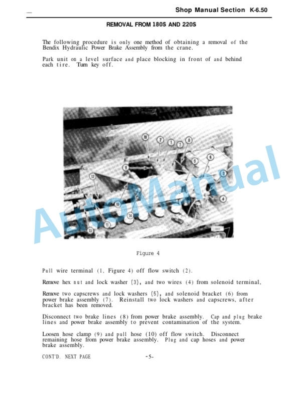 Komatsu 150A, 150FA Crane Shop Manual SMC-150FA 5 Komatsu 150A, 150FA Crane Shop Manual SMC-150FA - Image 5