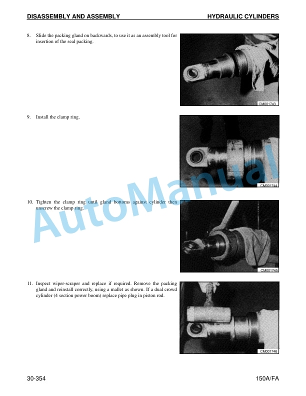 Komatsu 150A, 150FA Hydraulic Crane Shop Manual CEBM001400 5 Komatsu 150A, 150FA Hydraulic Crane Shop Manual CEBM001400 - Image 5
