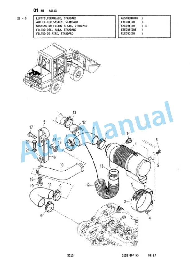 Komatsu 15F Wheel Loader Parts Manual 3228607M3 2 Komatsu 15F Wheel Loader Parts Manual 3228607M3-2