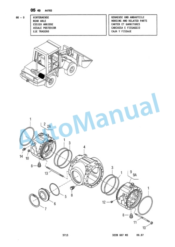 Komatsu 15F Wheel Loader Parts Manual 3228607M3 3 Komatsu 15F Wheel Loader Parts Manual 3228607M3-3