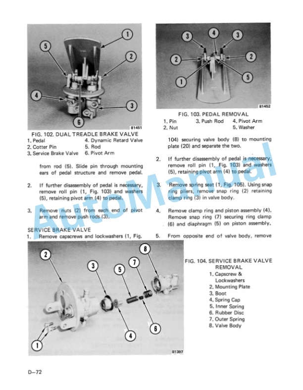 Komatsu 170D Dump Truck Shop Manual DG536-1 3 Komatsu 170D Dump Truck Shop Manual DG536-1-3