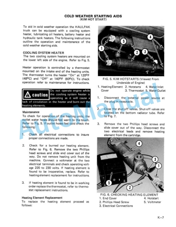 Komatsu 170D Dump Truck Shop Manual DG536-1 5 Komatsu 170D Dump Truck Shop Manual DG536-1-5