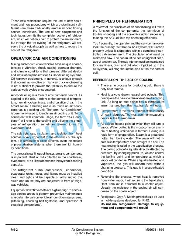 Komatsu 210M Dump Truck Shop Manual DG610 5 Komatsu 210M Dump Truck Shop Manual DG610 - Image 5