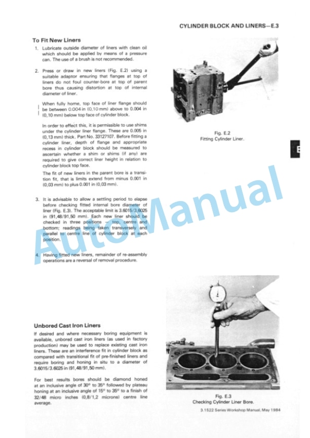 Komatsu 3.1522, 3.1524, T3.1524 Diesel Engine Workshop Manual 4799008M1 3 Komatsu 3.1522, 3.1524, T3.1524 Diesel Engine Workshop Manual 4799008M1-3