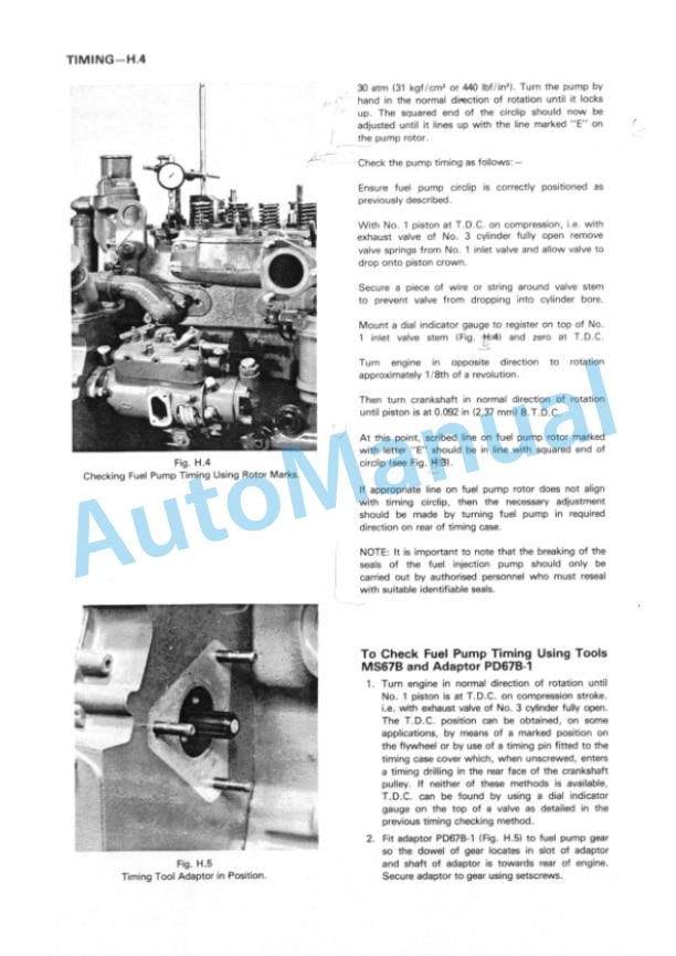 Komatsu 3.1522, 3.1524, T3.1524 Diesel Engine Workshop Manual 4799008M1 4 Komatsu 3.1522, 3.1524, T3.1524 Diesel Engine Workshop Manual 4799008M1-4
