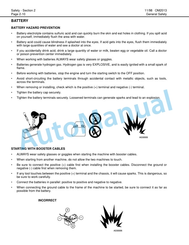 Alternative view of Komatsu 330M Dump Truck Operation and Maintenance Manual DG729