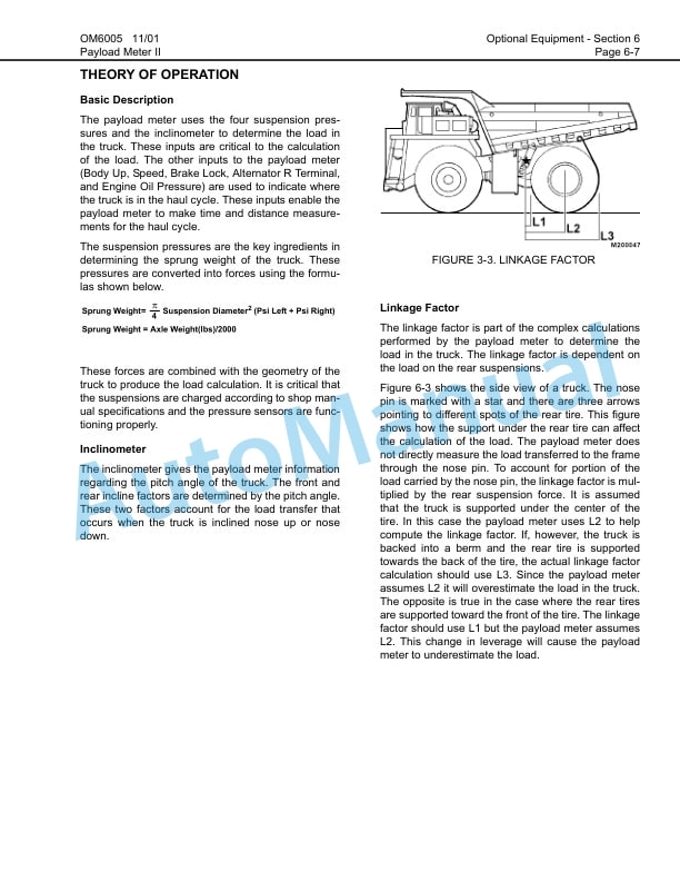 Komatsu 330M Dump Truck Operation and Maintenance Manual DG745 5 Komatsu 330M Dump Truck Operation and Maintenance Manual DG745 - Image 5