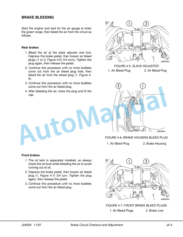 Komatsu 330M Dump Truck Shop Manual DG666 4 Komatsu 330M Dump Truck Shop Manual DG666 - Image 4