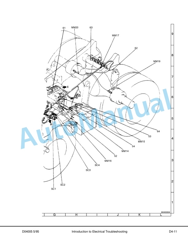 Alternative view of Komatsu 330M Dump Truck Shop Manual DG699