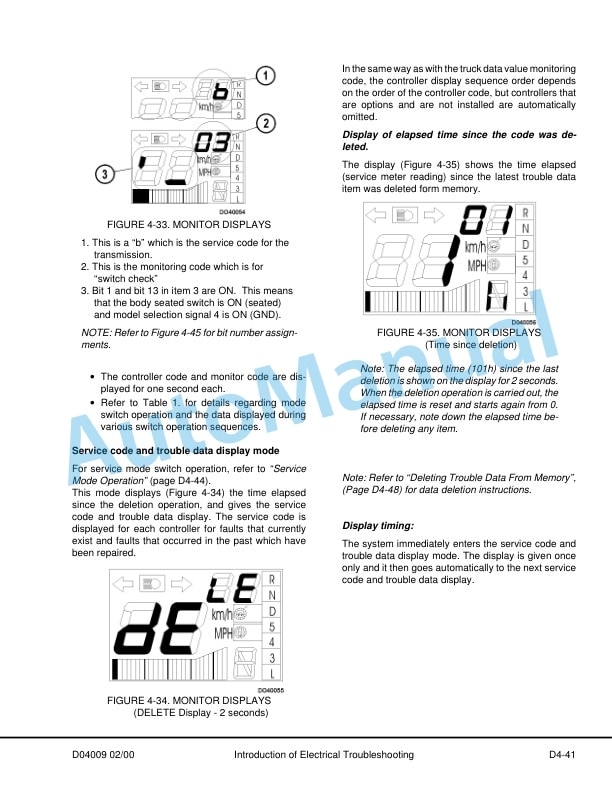 Alternative view of Komatsu 330M Dump Truck Shop Manual DG728