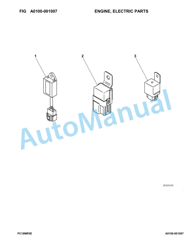 Komatsu 3D67E-2 Engine Parts Manual 2 Komatsu 3D67E-2 Engine Parts Manual-2