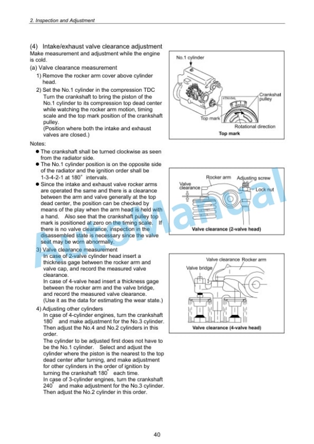 Alternative view of Komatsu 3D82AE, 3D84E, 3D88E, 4D88E, 4D94E, 4D106, S4D84E, S4D98E, S4D106 Series Diesel Engine Shop Manual WEBMTNV000