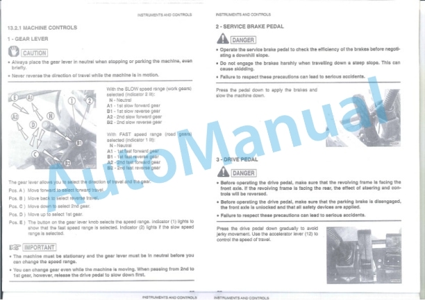 Komatsu 410W Hydraulic Excavator Operation and Maintenance Manual UMGB410W1 3 Komatsu 410W Hydraulic Excavator Operation and Maintenance Manual UMGB410W1-3