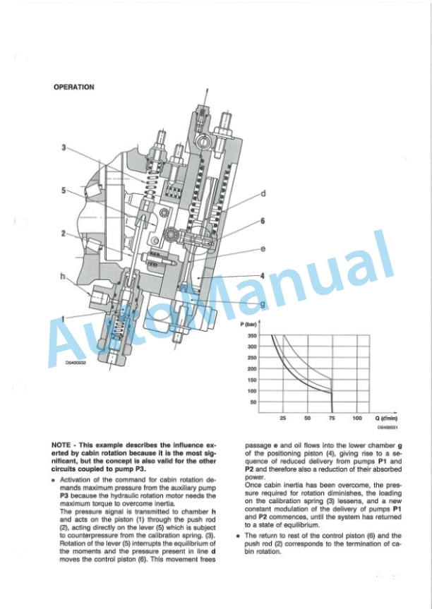 Komatsu 410W Hydraulic Excavator Shop Manual MOGB410W0 3 Komatsu 410W Hydraulic Excavator Shop Manual MOGB410W0-3