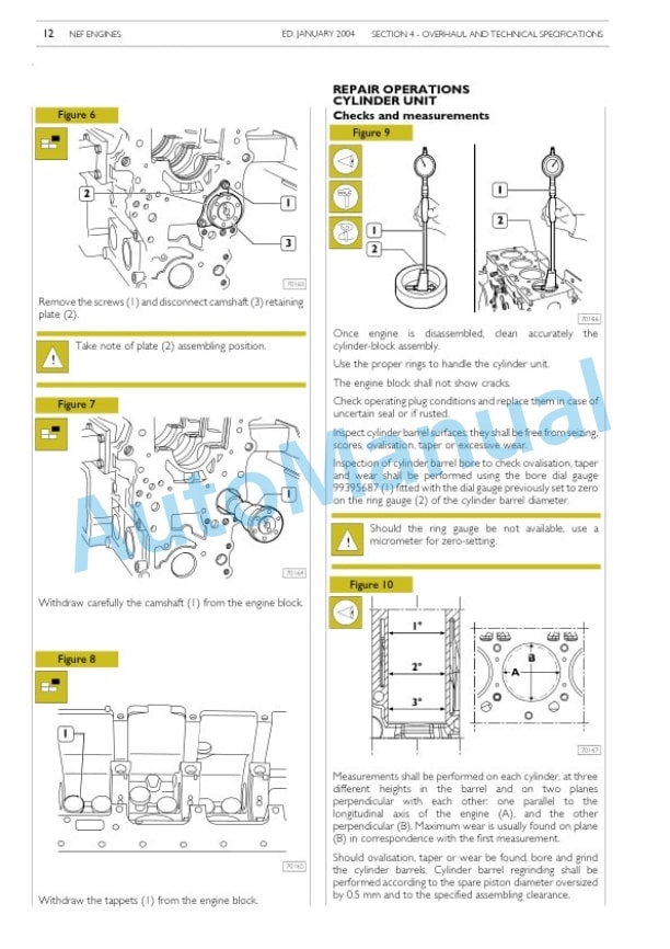 Komatsu 4D104E, S4D104E Series Diesel Engine Shop Manual WEBMNEF000 5 Komatsu 4D104E, S4D104E Series Diesel Engine Shop Manual WEBMNEF000-5