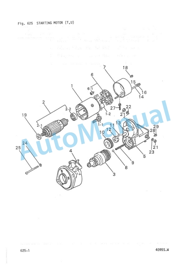 Komatsu 4D95S-W Diesel Engine Parts Manual PDB4D90-01 5 Komatsu 4D95S-W Diesel Engine Parts Manual PDB4D90-01-5