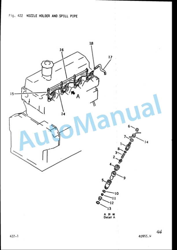 Komatsu 4D95S-W Diesel Engine (Z Series) Parts Manual PDA4D99-01 4 Komatsu 4D95S-W Diesel Engine (Z Series) Parts Manual PDA4D99-01-4