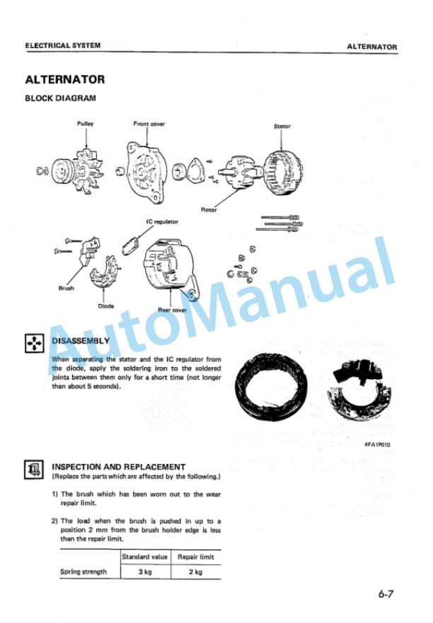 Komatsu 4FA1, 4FE1 Diesel Engine Shop Manual 4FEI-BEI 5 Komatsu 4FA1, 4FE1 Diesel Engine Shop Manual 4FEI-BEI-5