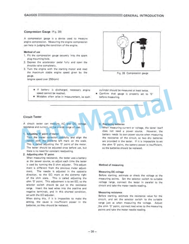 Komatsu 4P Gasoline Engine Shop Manual 4P-BE1 2 Komatsu 4P Gasoline Engine Shop Manual 4P-BE1-2