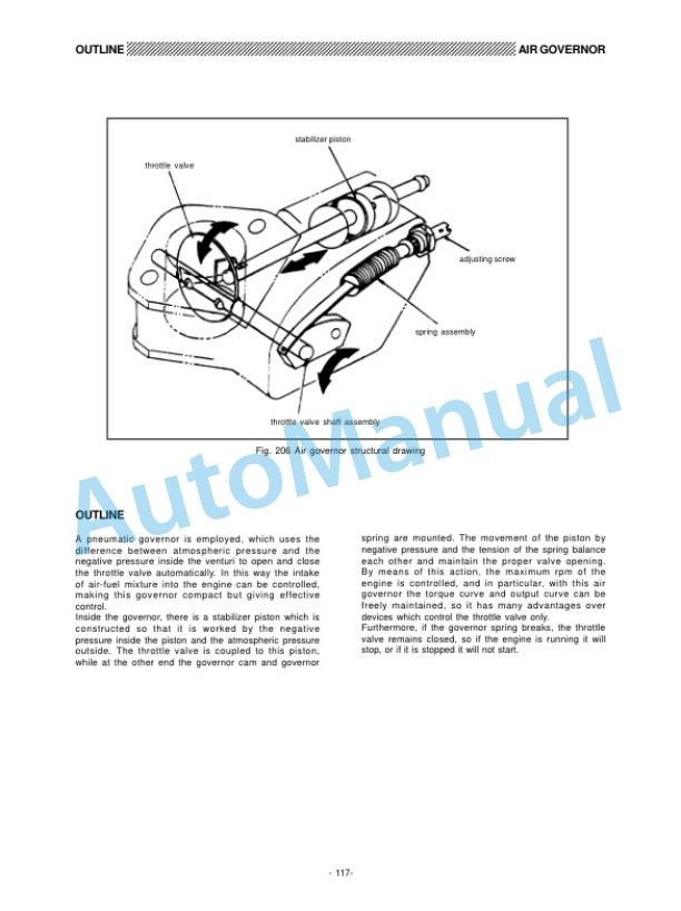 Komatsu 4P Gasoline Engine Shop Manual SM005 5 Komatsu 4P Gasoline Engine Shop Manual SM005 - Image 5