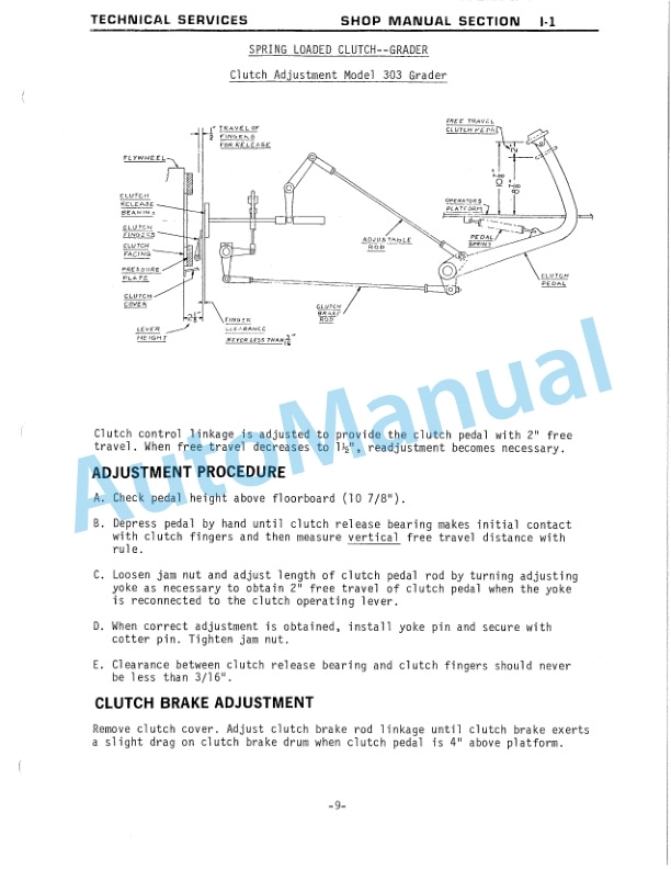 Komatsu 503 Motor Grader Shop Manual SMG-503 4 Komatsu 503 Motor Grader Shop Manual SMG-503-4
