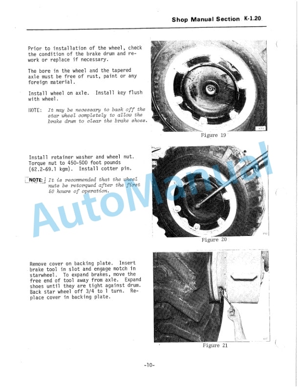 Komatsu 503 Motor Grader Shop Manual SMG-503 5 Komatsu 503 Motor Grader Shop Manual SMG-503-5
