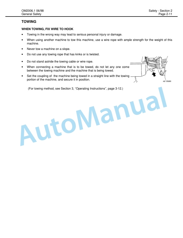 Alternative view of Komatsu 530M Dump Truck Operation and Maintenance Manual DG716