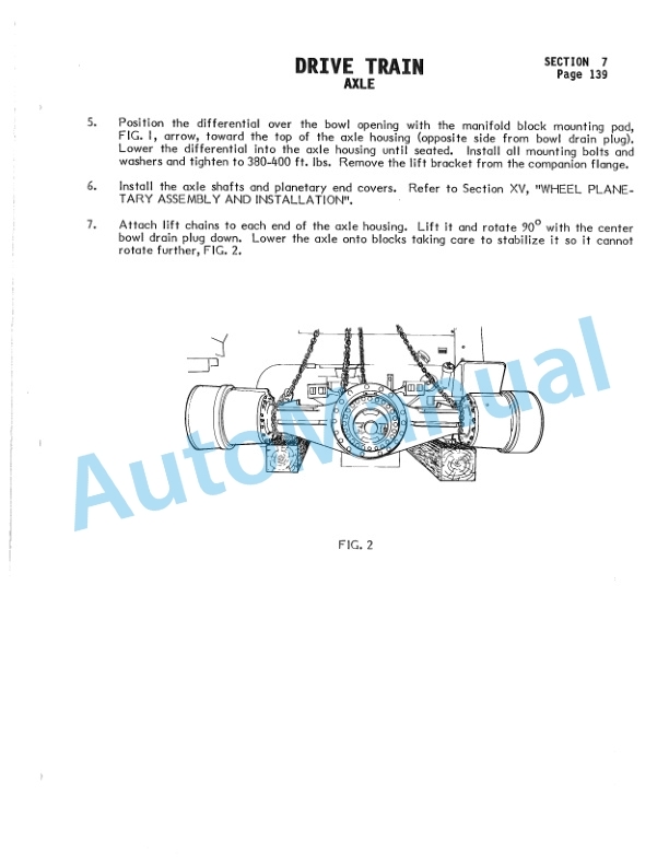 Komatsu 555 Rubber Tire Loader Shop Manual SM555 4 Komatsu 555 Rubber Tire Loader Shop Manual SM555-4