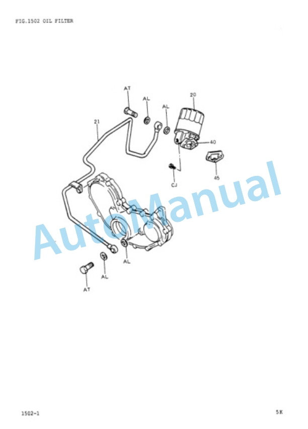 Komatsu 5K Gasoline Engine Parts Manual PGA5K00-01 3 Komatsu 5K Gasoline Engine Parts Manual PGA5K00-01-3