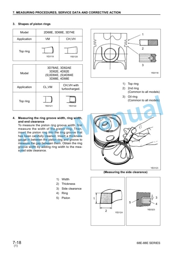 Komatsu 68E-88E Series Diesel Engine Shop Manual SEBM011501 3 Komatsu 68E-88E Series Diesel Engine Shop Manual SEBM011501 - Image 3