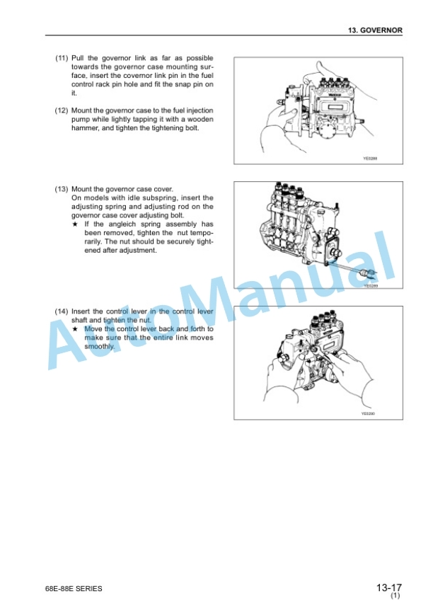 Komatsu 68E-88E Series Diesel Engine Shop Manual SEBM011501 5 Komatsu 68E-88E Series Diesel Engine Shop Manual SEBM011501 - Image 5