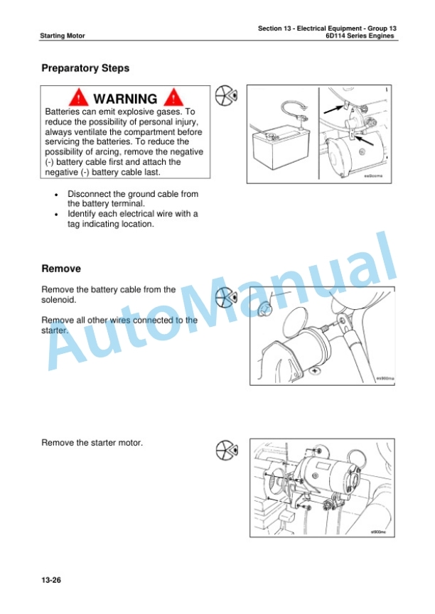 Komatsu 6D114 Series Engine Shop Manual SMEE1140C0 5 Komatsu 6D114 Series Engine Shop Manual SMEE1140C0 - Image 5