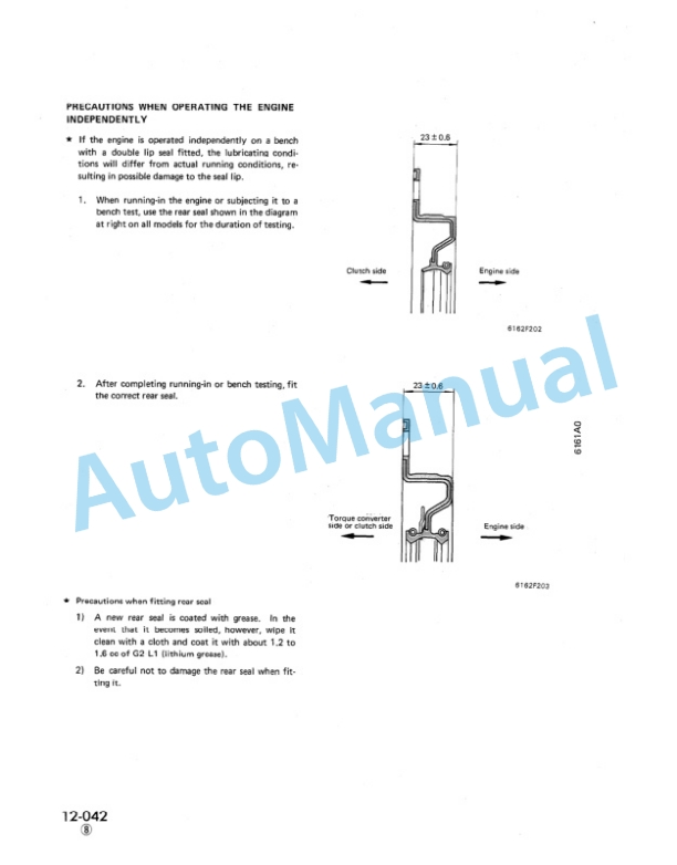 Komatsu 6D170-1 Series Diesel Engine Shop Manual SEBE6161A16 4 Komatsu 6D170-1 Series Diesel Engine Shop Manual SEBE6161A16 - Image 4