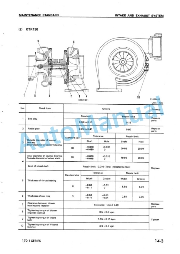 Komatsu 6D170-1 Series Diesel Engine Shop Manual SEBES6161000 5 Komatsu 6D170-1 Series Diesel Engine Shop Manual SEBES6161000 - Image 5