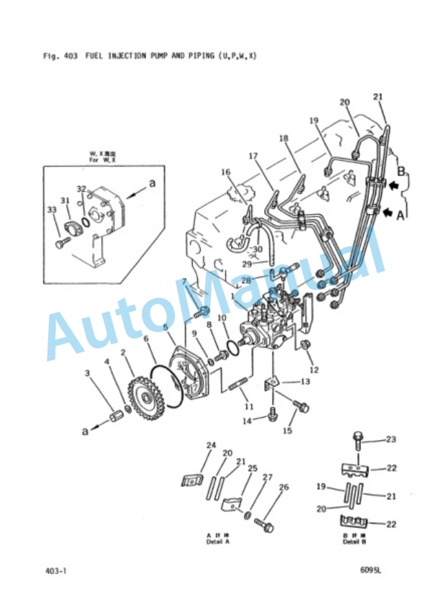 Komatsu 6D95L Diesel Engine Parts Manual 6D95L-PNE7 3 Komatsu 6D95L Diesel Engine Parts Manual 6D95L-PNE7-3