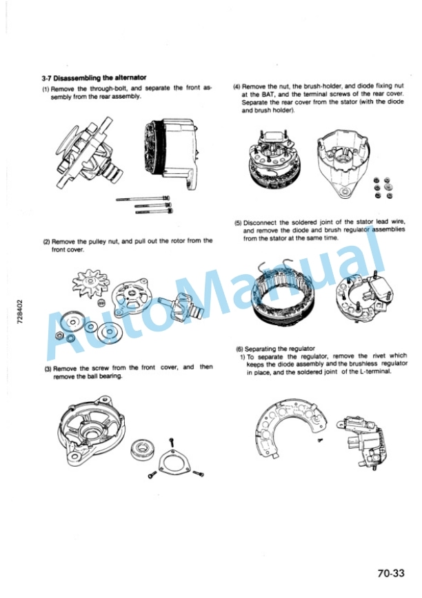 Komatsu 72-2, 75-2, 78-1, 84-2 Series Diesel Engine Shop Manual SEBM002400 5 Komatsu 72-2, 75-2, 78-1, 84-2 Series Diesel Engine Shop Manual SEBM002400 - Image 5