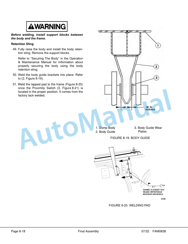 Komatsu 730E-10 Dump Truck Field Assembly Instruction CEAW012007 3 Komatsu 730E-10 Dump Truck Field Assembly Instruction CEAW012007 - Image 3