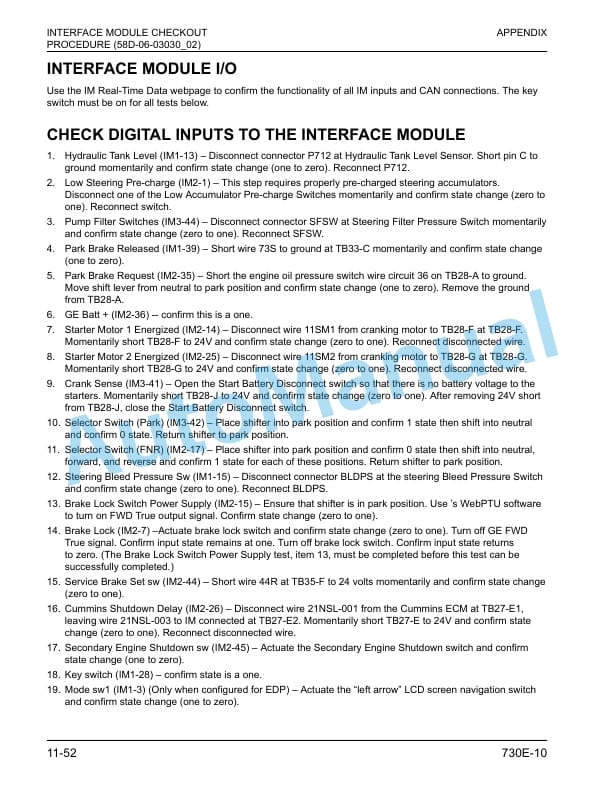 Komatsu 730E-10 Dump Truck Field Assembly Instruction CEAW012104 4 Komatsu 730E-10 Dump Truck Field Assembly Instruction CEAW012104 - Image 4