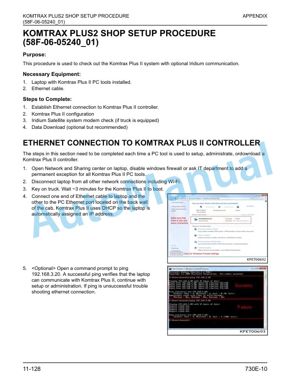 Komatsu 730E-10 Dump Truck Field Assembly Instruction CEAW012104 5 Komatsu 730E-10 Dump Truck Field Assembly Instruction CEAW012104 - Image 5