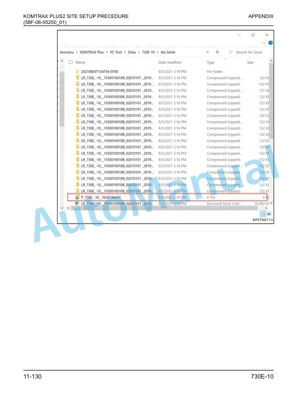 Komatsu 730E-10 Dump Truck Field Assembly Instruction CEAW012300 5 Komatsu 730E-10 Dump Truck Field Assembly Instruction CEAW012300 - Image 5