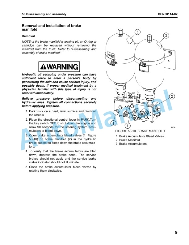 Komatsu 730E-10 Dump Truck Shop Manual CEBM033405 5 Komatsu 730E-10 Dump Truck Shop Manual CEBM033405 - Image 5