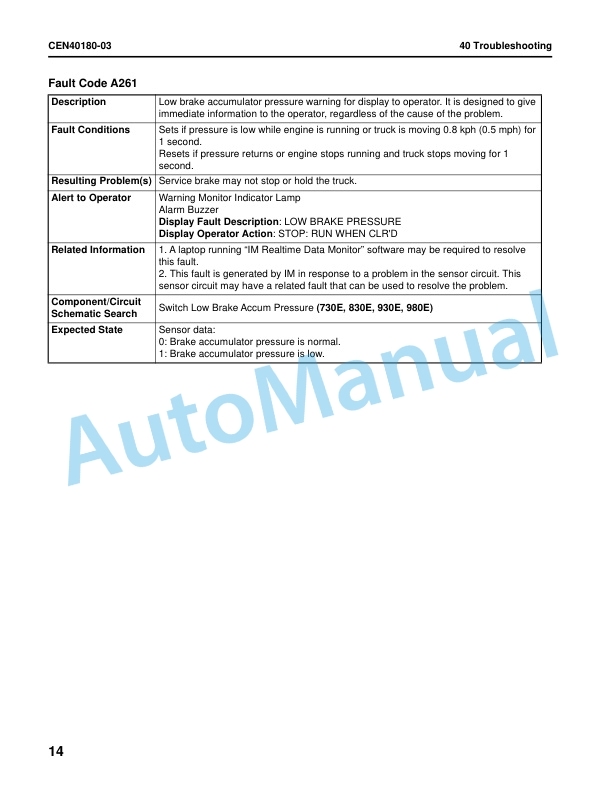 Komatsu 730E-10 Dump Truck Shop Manual CEBM033406 3 Komatsu 730E-10 Dump Truck Shop Manual CEBM033406 - Image 3