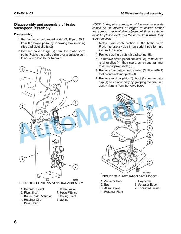 Komatsu 730E-10 Dump Truck Shop Manual CEBM033406 5 Komatsu 730E-10 Dump Truck Shop Manual CEBM033406 - Image 5